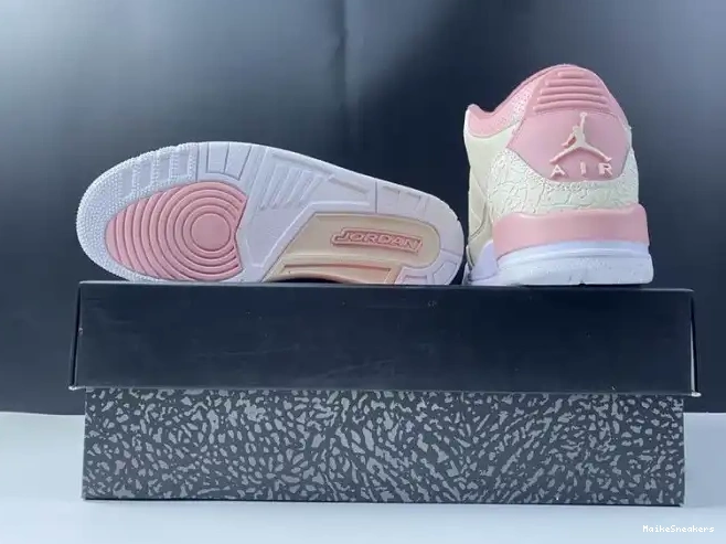 MaikeSneakers Pink (W) CK9246-116 Retro 3 Rust Air Jordan Sail 0510